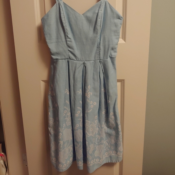 Vintage pleated dress - Picture 1 of 3